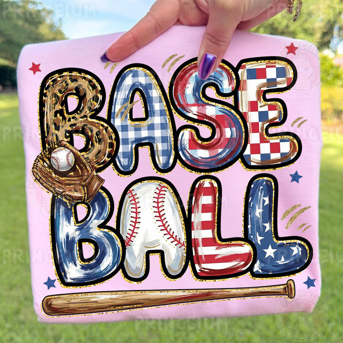 Patriotic Baseball Americana
