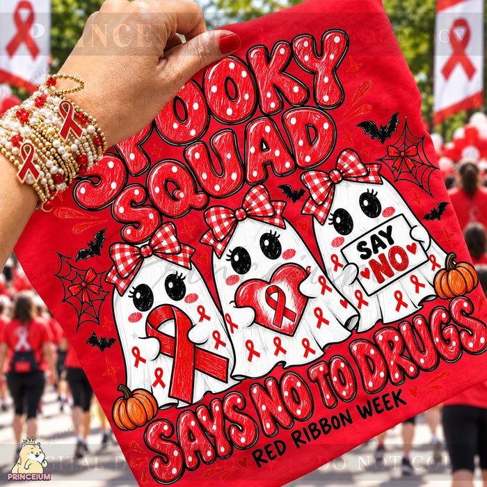 Spooky Squad Says No to Drugs
