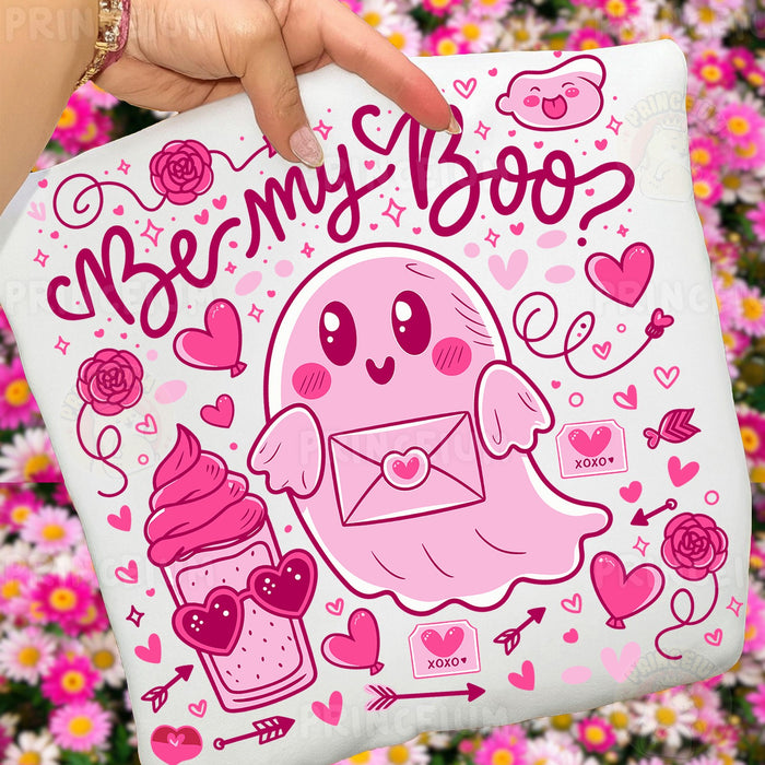 Be My Boo Ghost Valentine