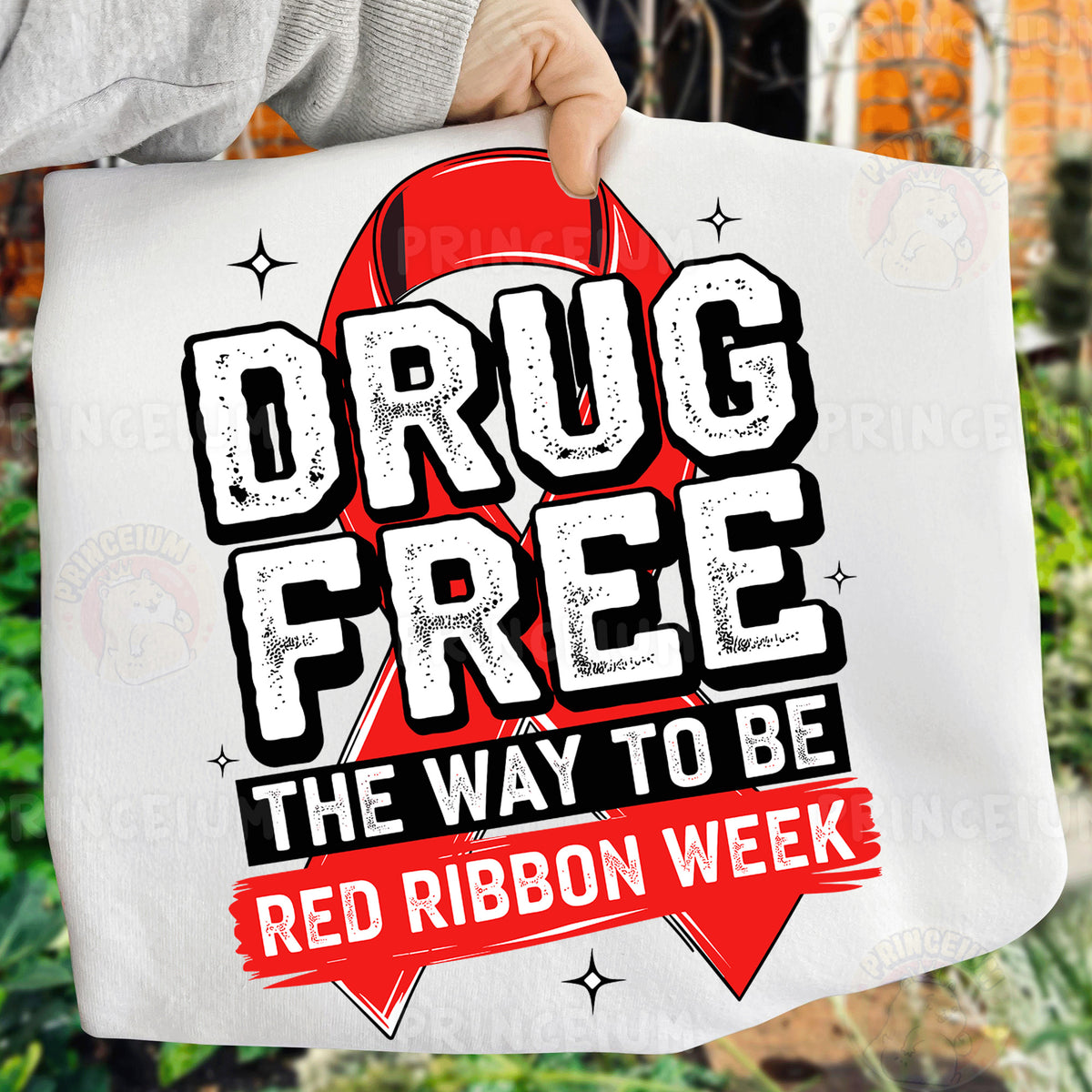 Red Ribbon Week Bundle Png, In October We Wear, Red Ribbon Week Png, Drug-Free, Anti-Drug Svg, Red ribbon Week, Sublimation Designs, Digital