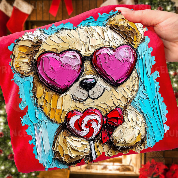 Heart Sunglasses Teddy Bear
