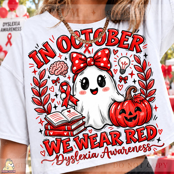 In October We Wear Red Ghost
