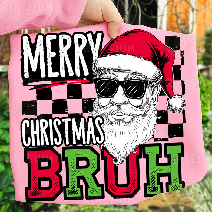 Merry Christmas Bruh Santa