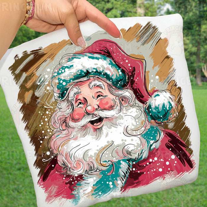 Vintage Painted Santa Claus