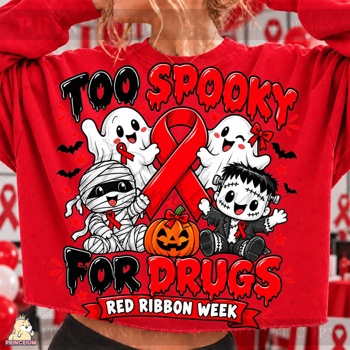 Too Spooky & Love My Drug-Free Life Red Ribbon Week Bundle