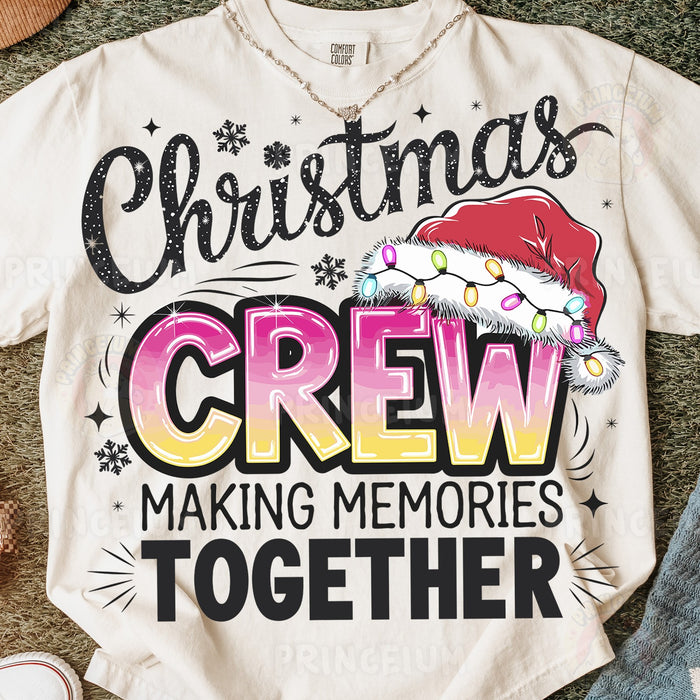 Christmas Crew Making Memories Together