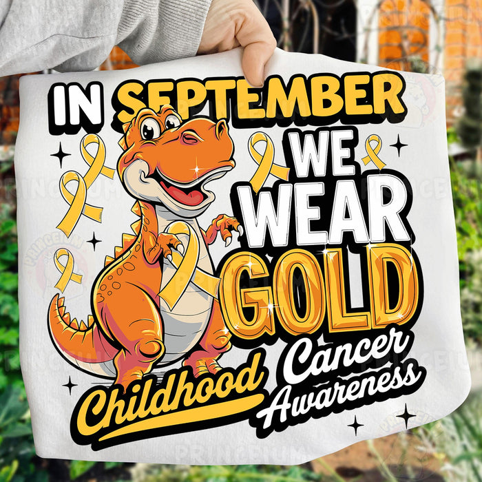 In September We Wear Gold Dino