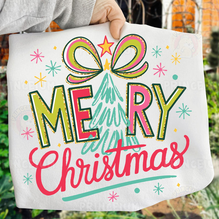 Bright Merry Christmas Bow