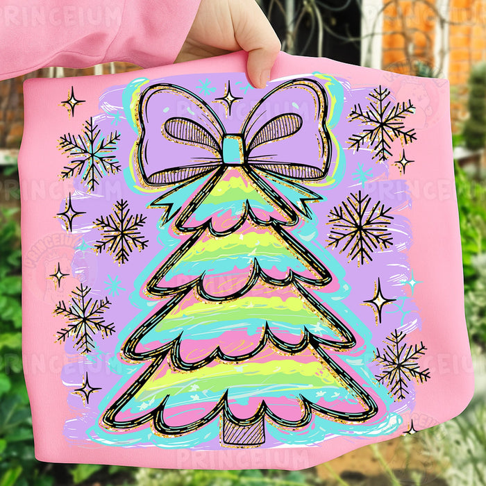 Pastel Coquette Christmas Tree