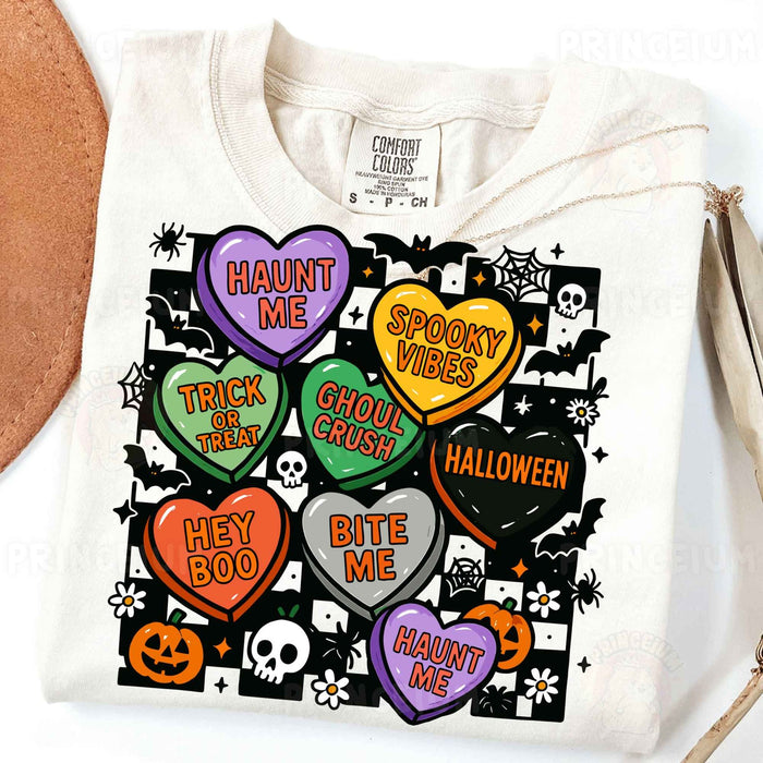 Halloween Conversation Hearts