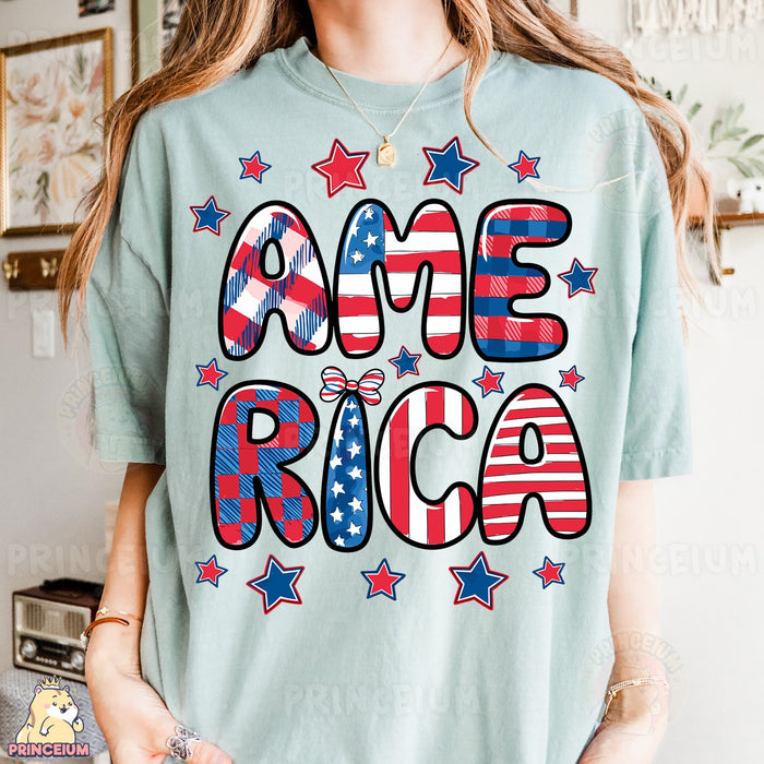 Patriotic America Stars