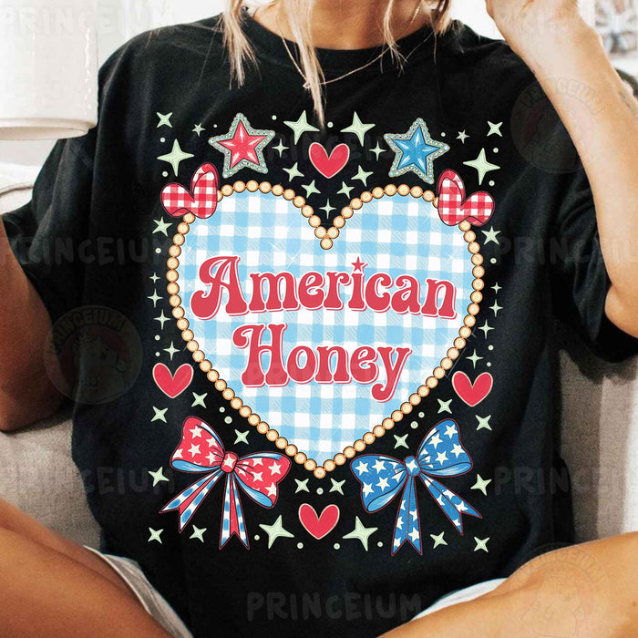 American Honey Patriotic Heart