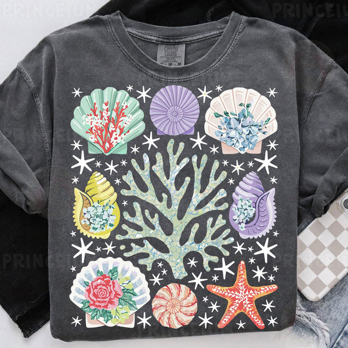 Ocean Shells & Coral Garden