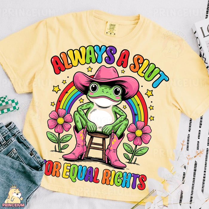 Cowboy Frog Rainbow Equal Rights