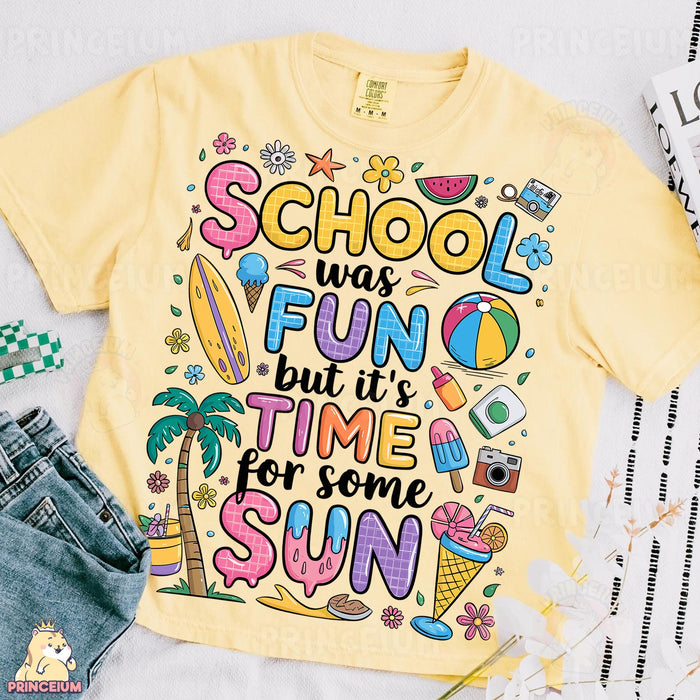School Was Fun Time for Some Sun
