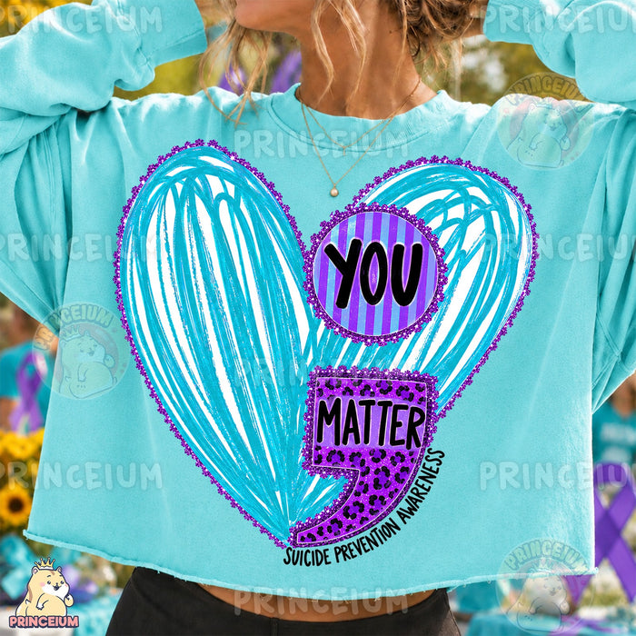 You Matter Suicide Prevention Heart