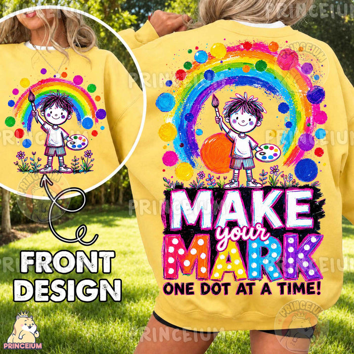 Make Your Mark Rainbow Painter Front and Back