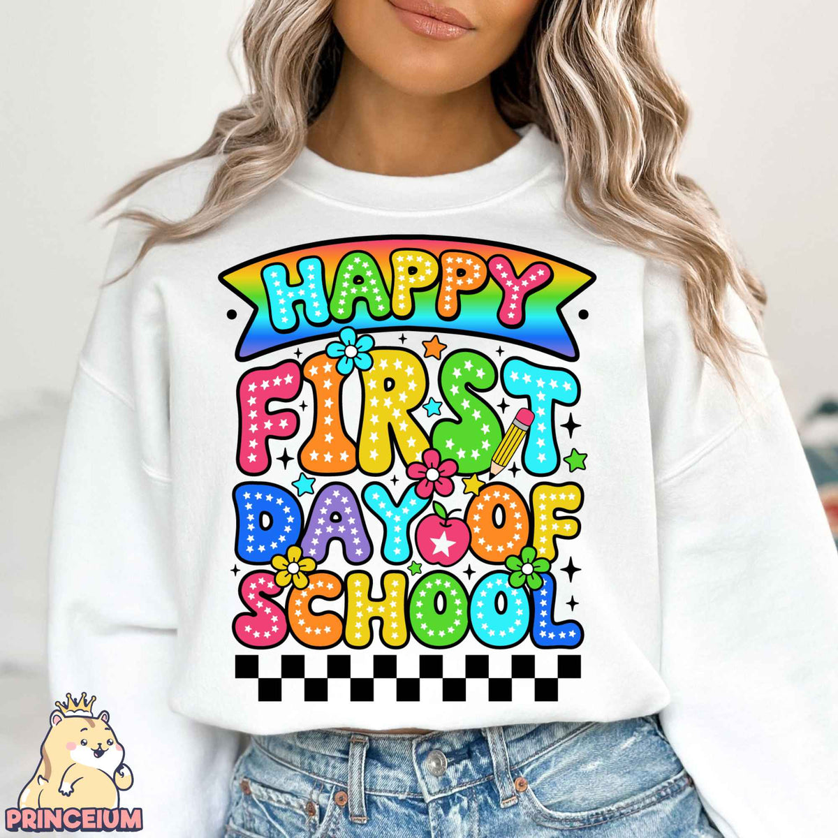 Happy First Day of School Png, ABCD Teacher Tour Png, End of Year Png, Back to School, Teacher Gift, Kindergarten Teacher, Elementary School Sublimation (Copy)