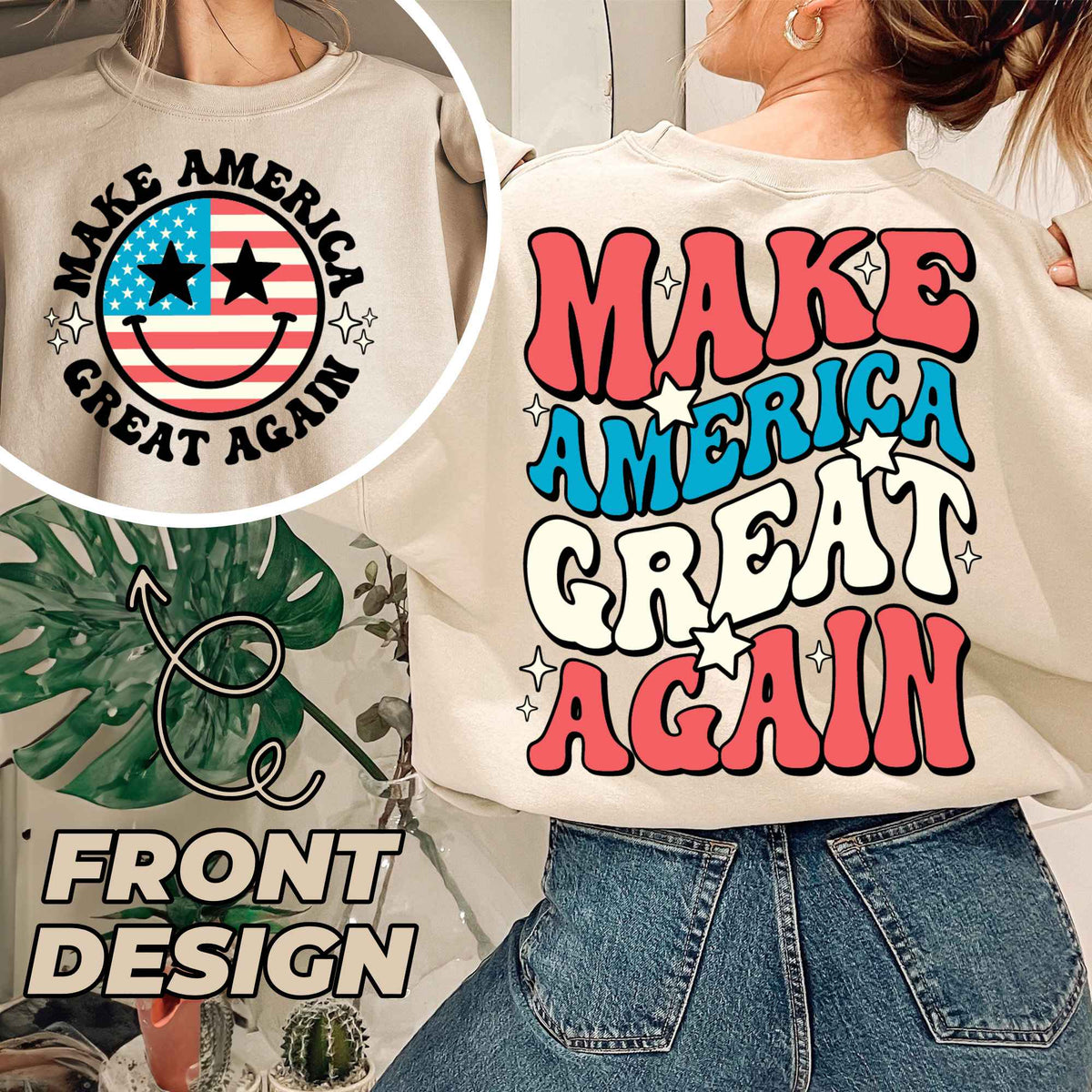 Make America Great Again Png, 4th of July Png, Fourth of July Png, USA Png, America Png, Independence Day Sublimation