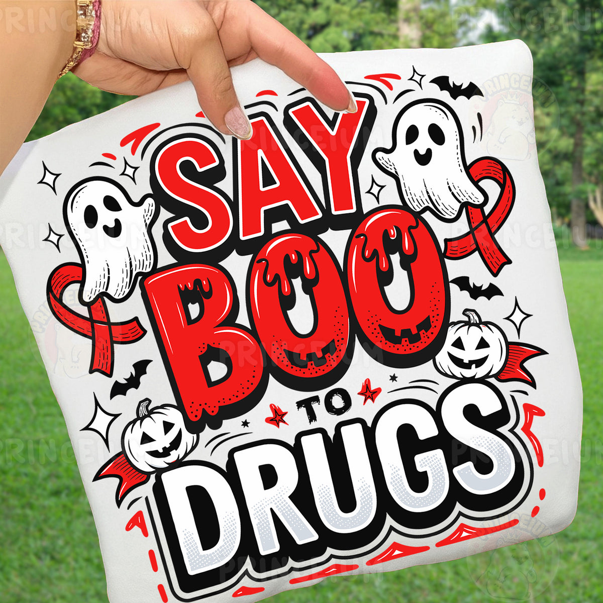 Red Ribbon Week Bundle Png, In October We Wear, Red Ribbon Week Png, Drug-Free, Anti-Drug Svg, Red ribbon Week, Sublimation Designs, Digital