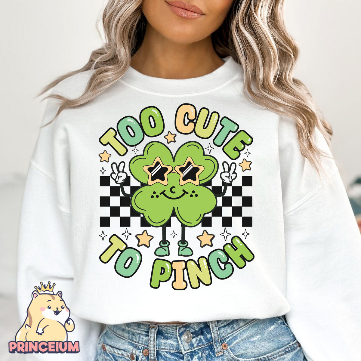 Too Cute To Pinch Png, Boys St Patrick Day Png, Shamrock Png, Retro Clover Png, Happy St Patrick Day, Irish Day, Digital Download Files