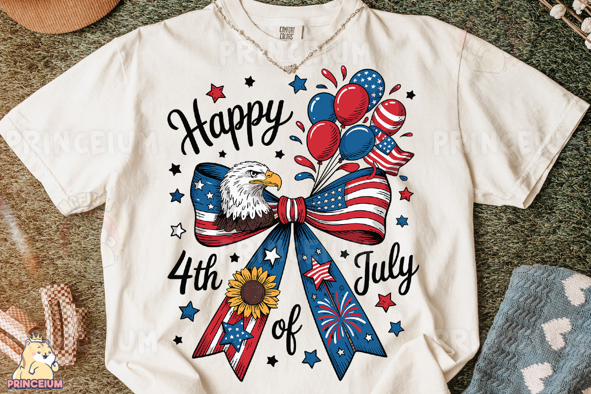 a t - shirt with a patriotic design on it