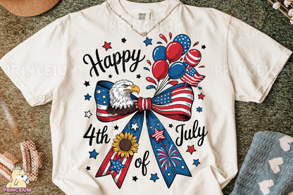 a t - shirt with a patriotic design on it