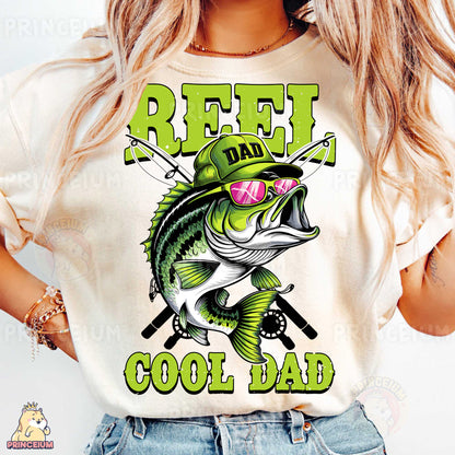 a woman wearing a t - shirt with a fish on it