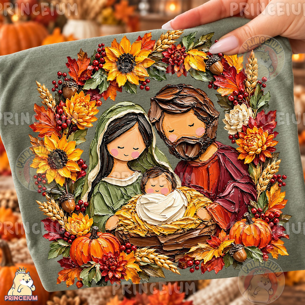 Autumn Holy Family Nativity