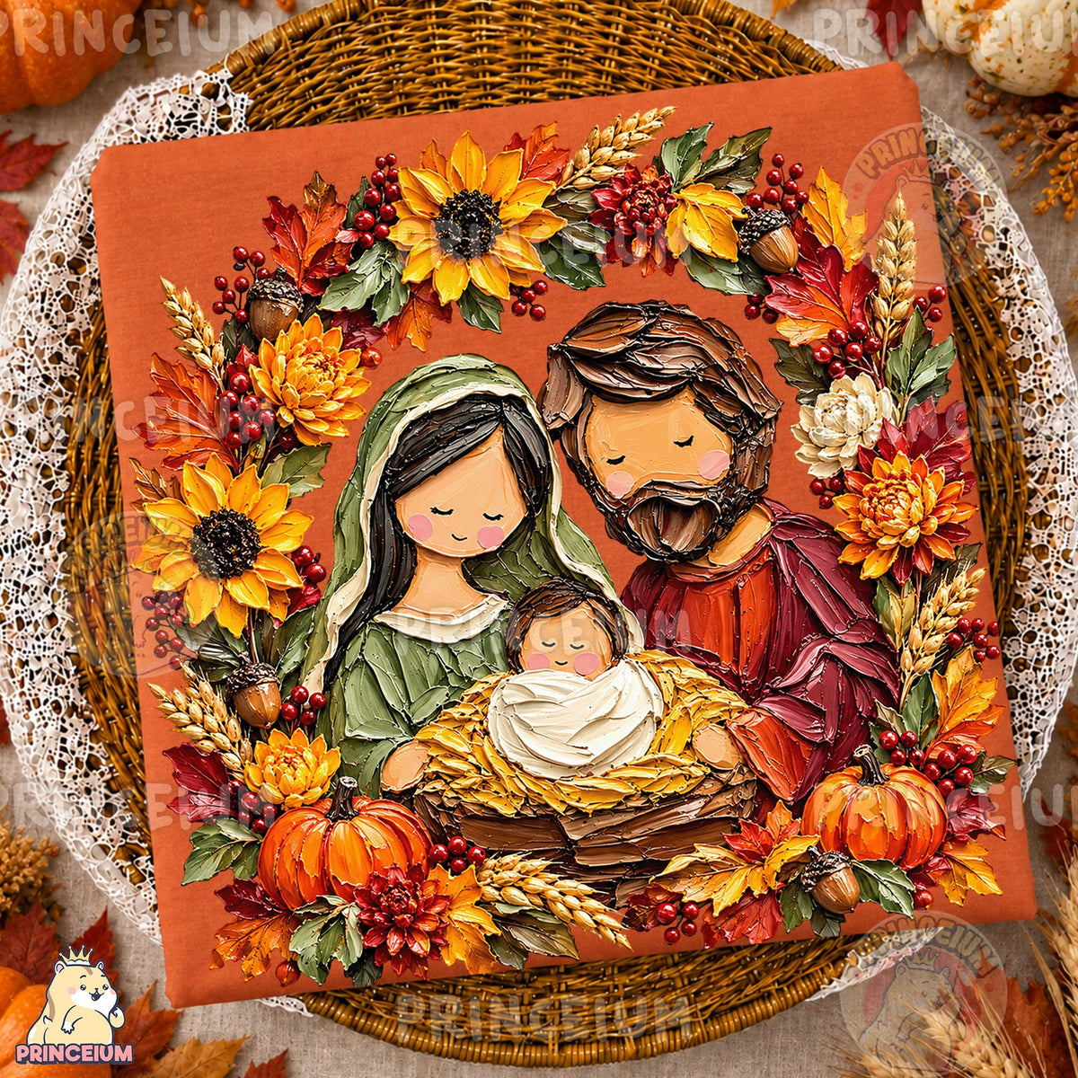 Autumn Holy Family Nativity