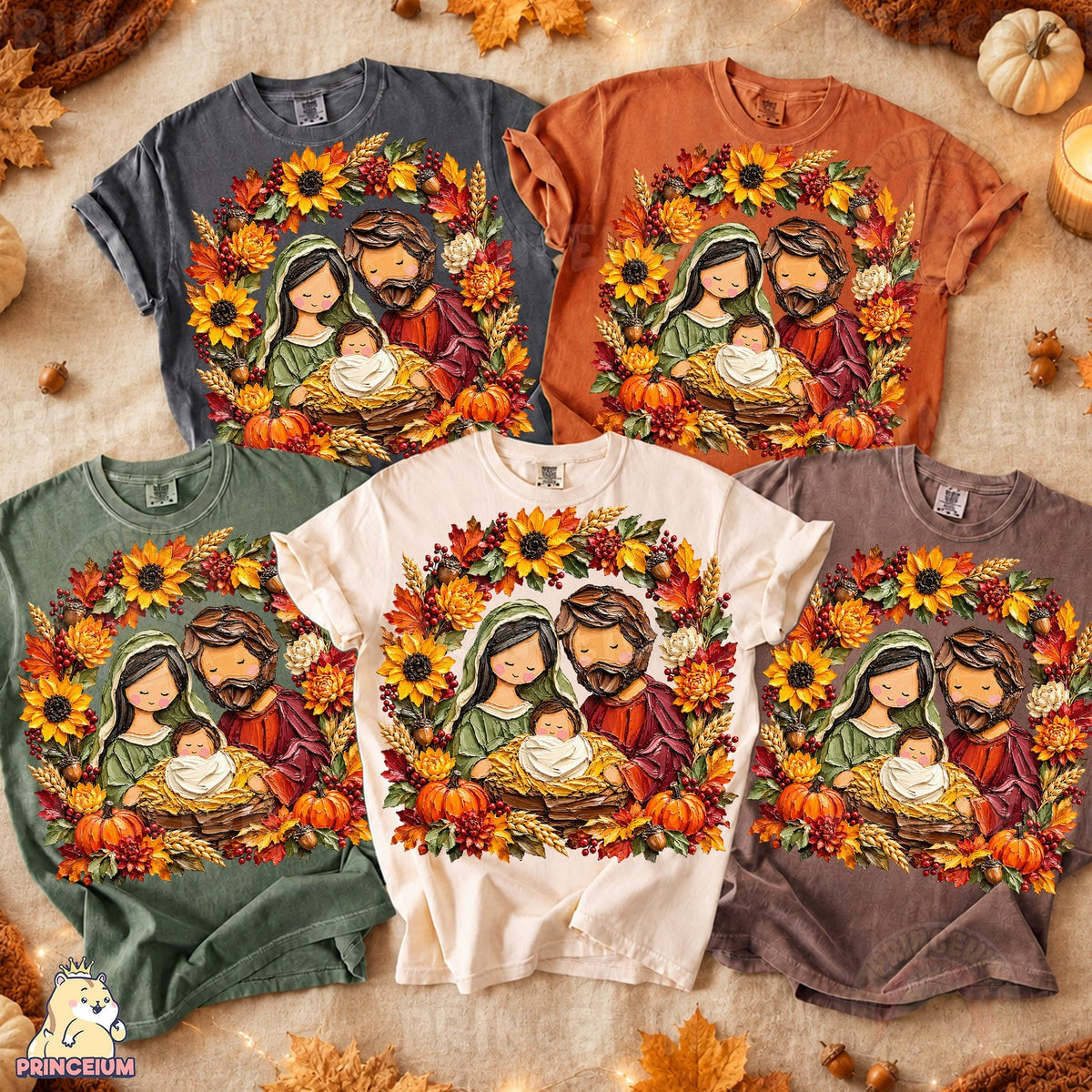 Autumn Holy Family Nativity