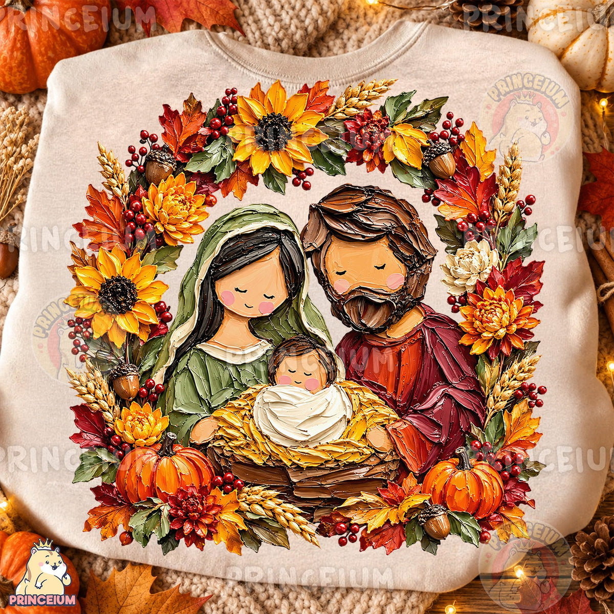 Autumn Holy Family Nativity