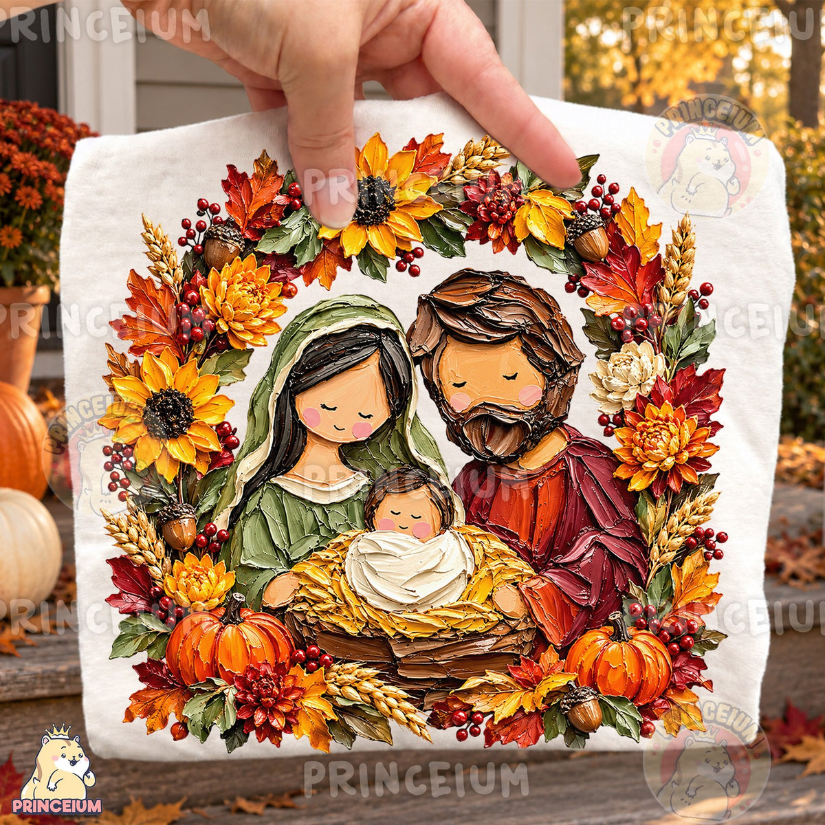 Autumn Holy Family Nativity