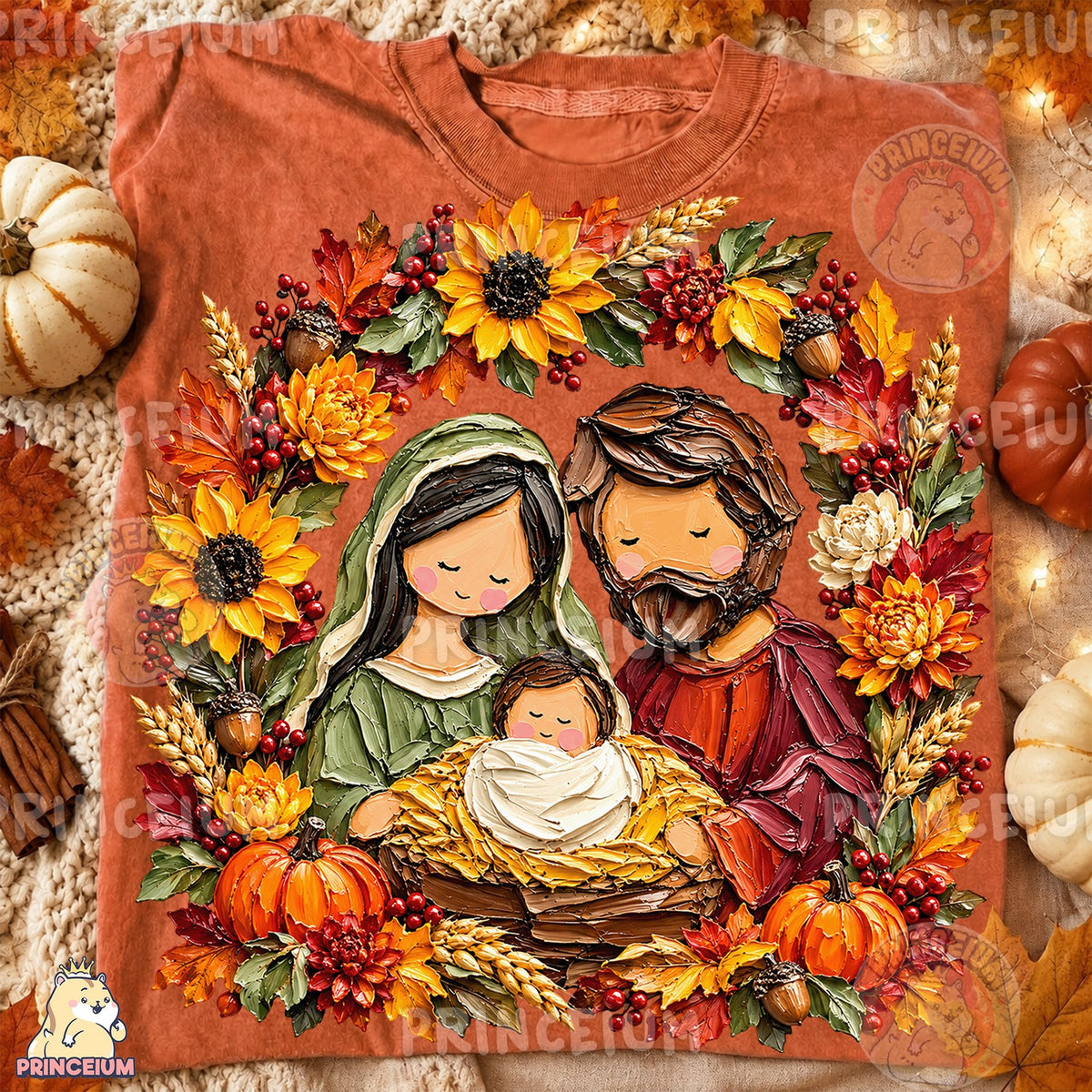 Autumn Holy Family Nativity