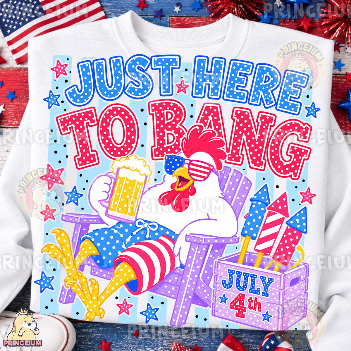 Patriotic Raccoon & Liberty Bubblegum 4th of July Bundle