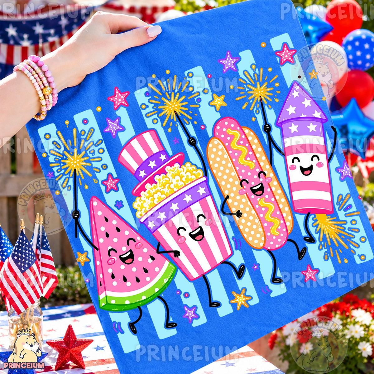 Patriotic Raccoon & Liberty Bubblegum 4th of July Bundle