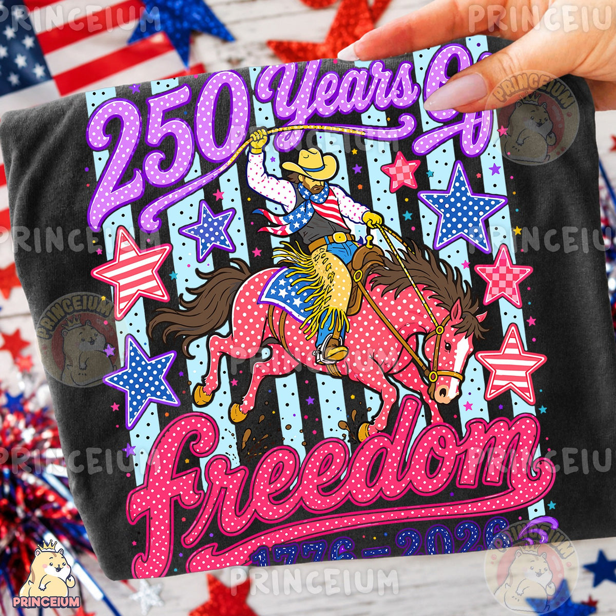 250 Years of Freedom Cowboy