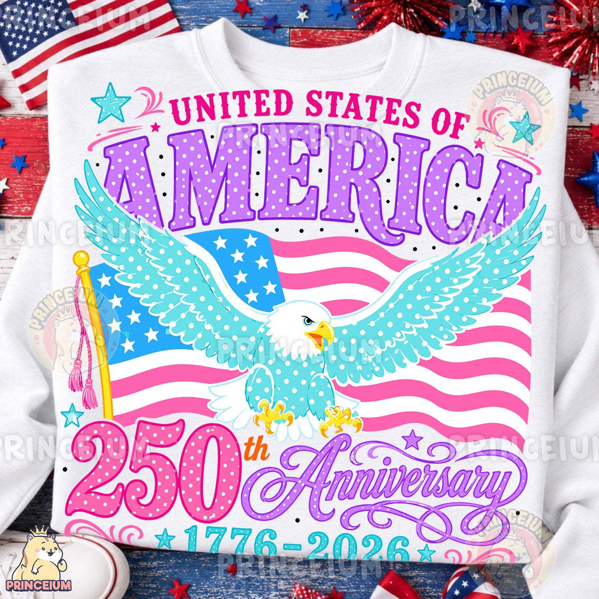 United States 250th Anniversary Eagle
