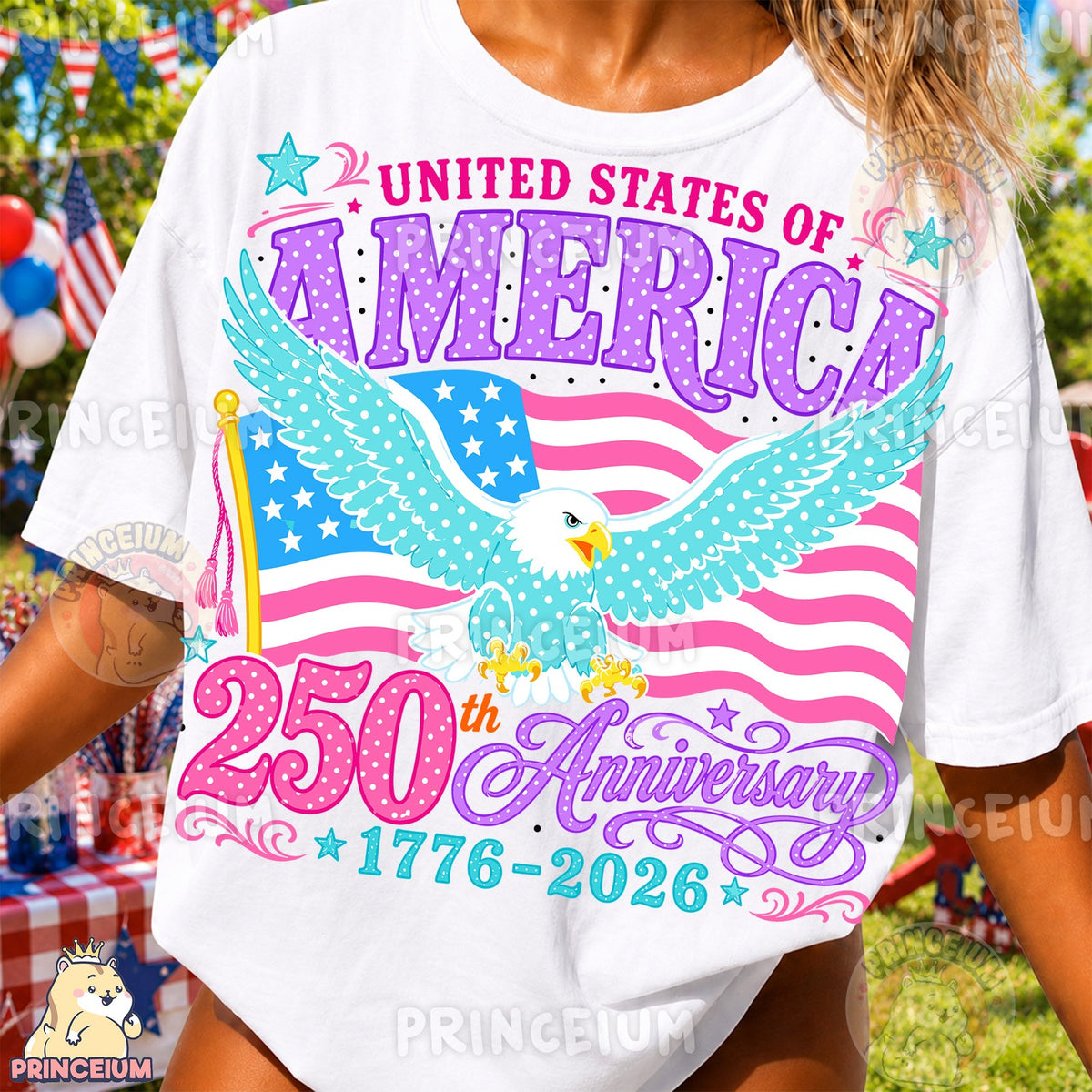 United States 250th Anniversary Eagle