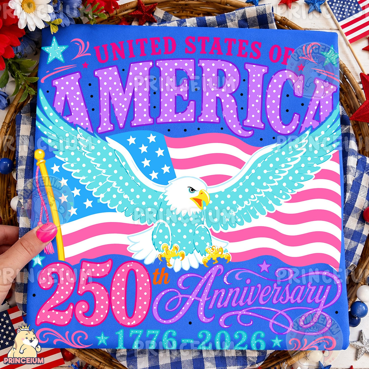 United States 250th Anniversary Eagle