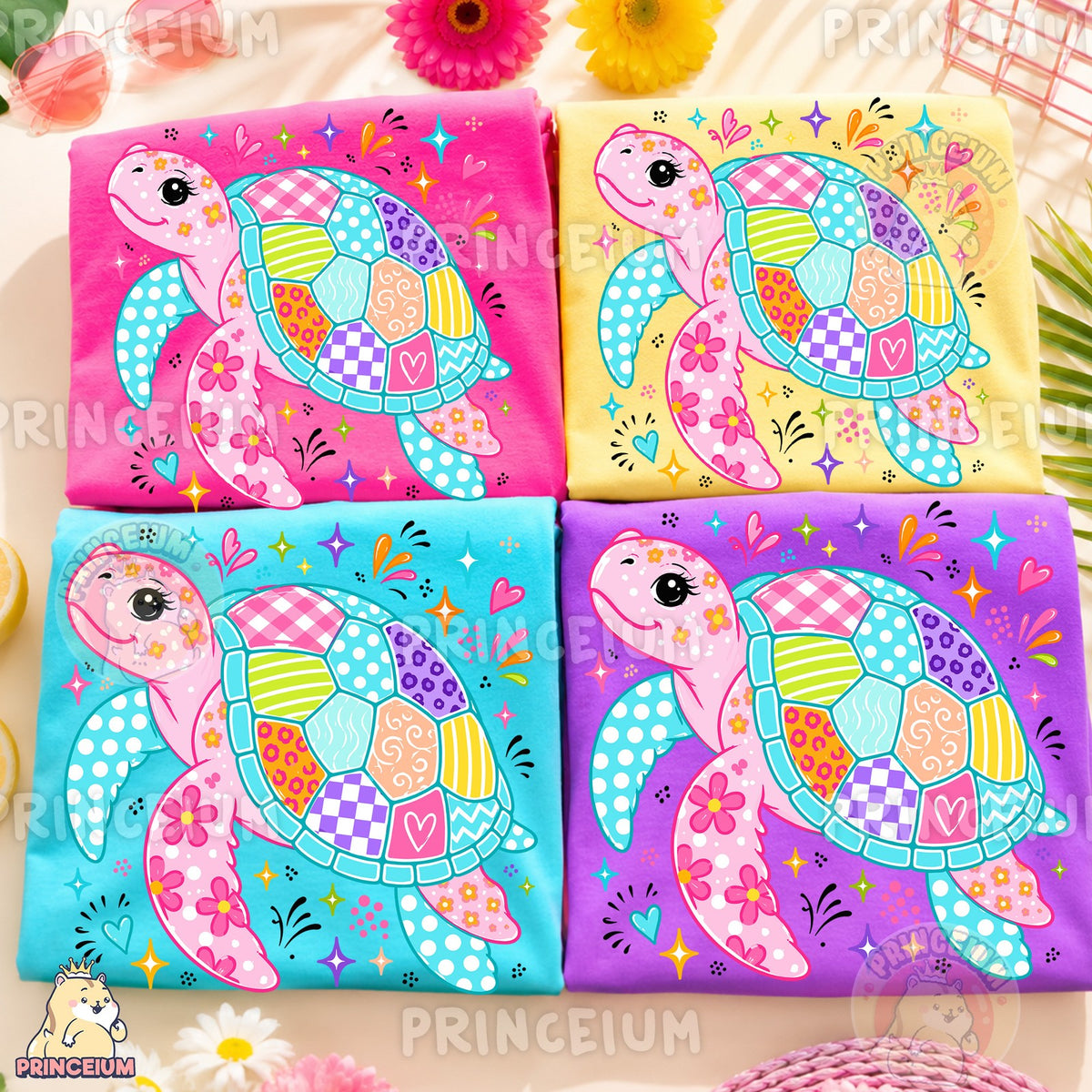 Patchwork Sea Turtle