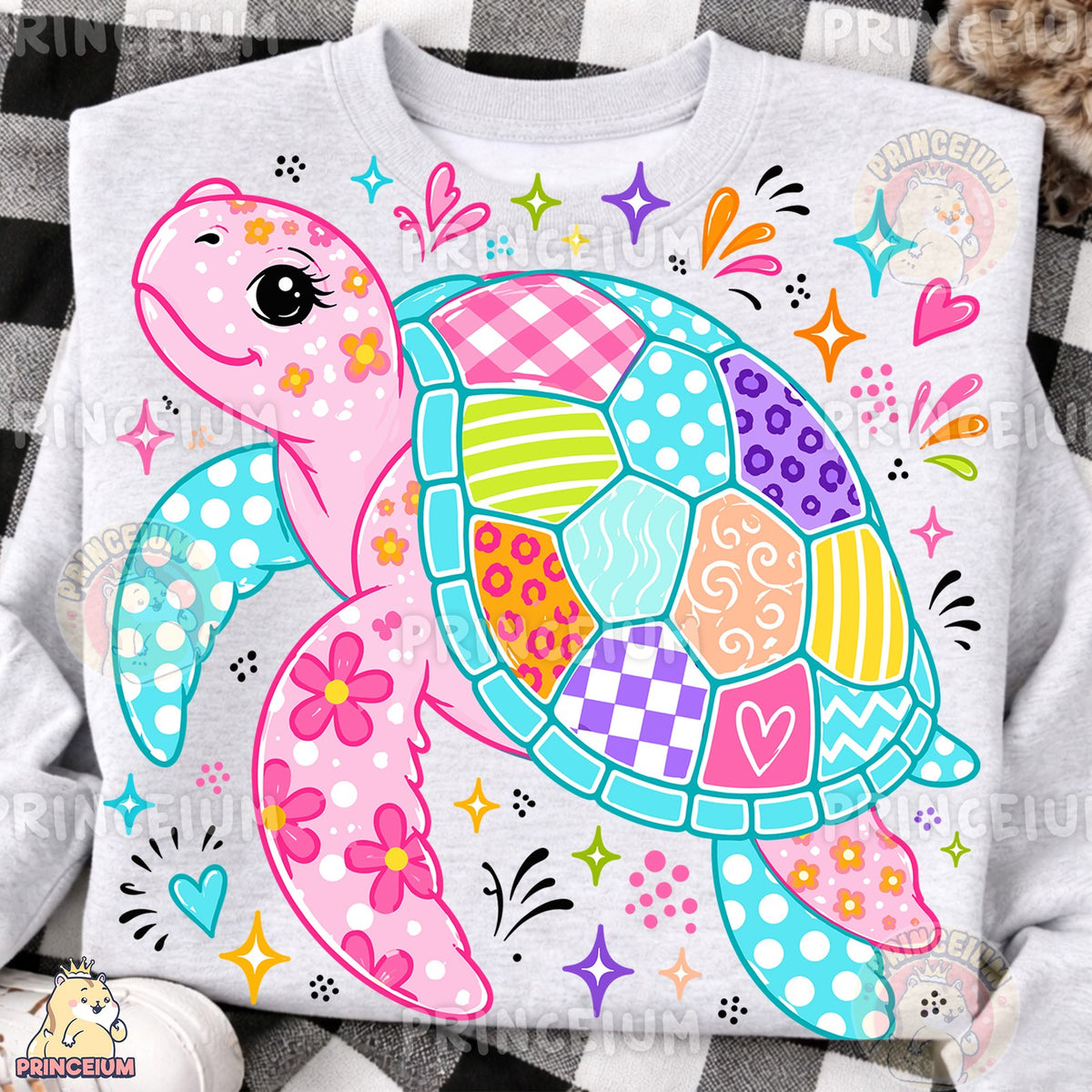 Patchwork Sea Turtle