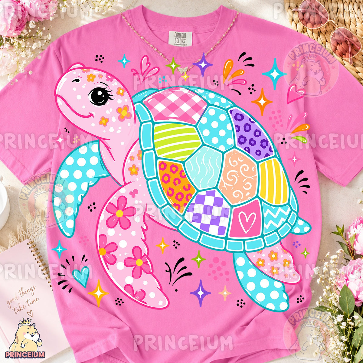 Patchwork Sea Turtle