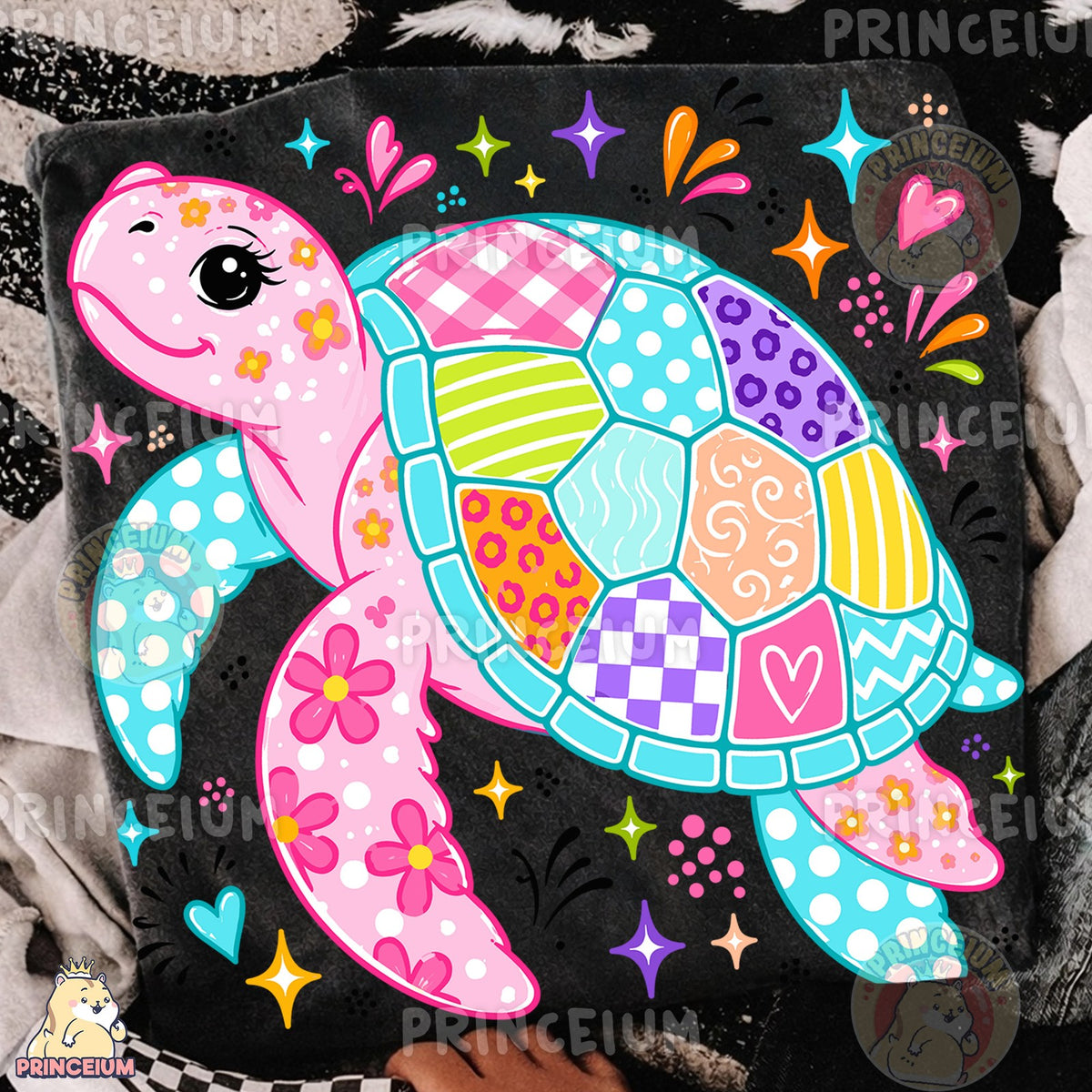 Patchwork Sea Turtle