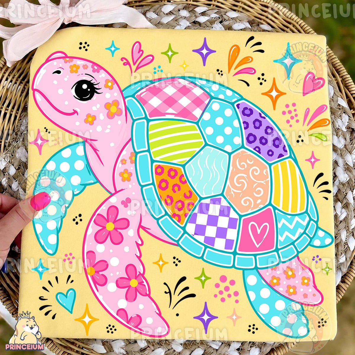 Patchwork Sea Turtle
