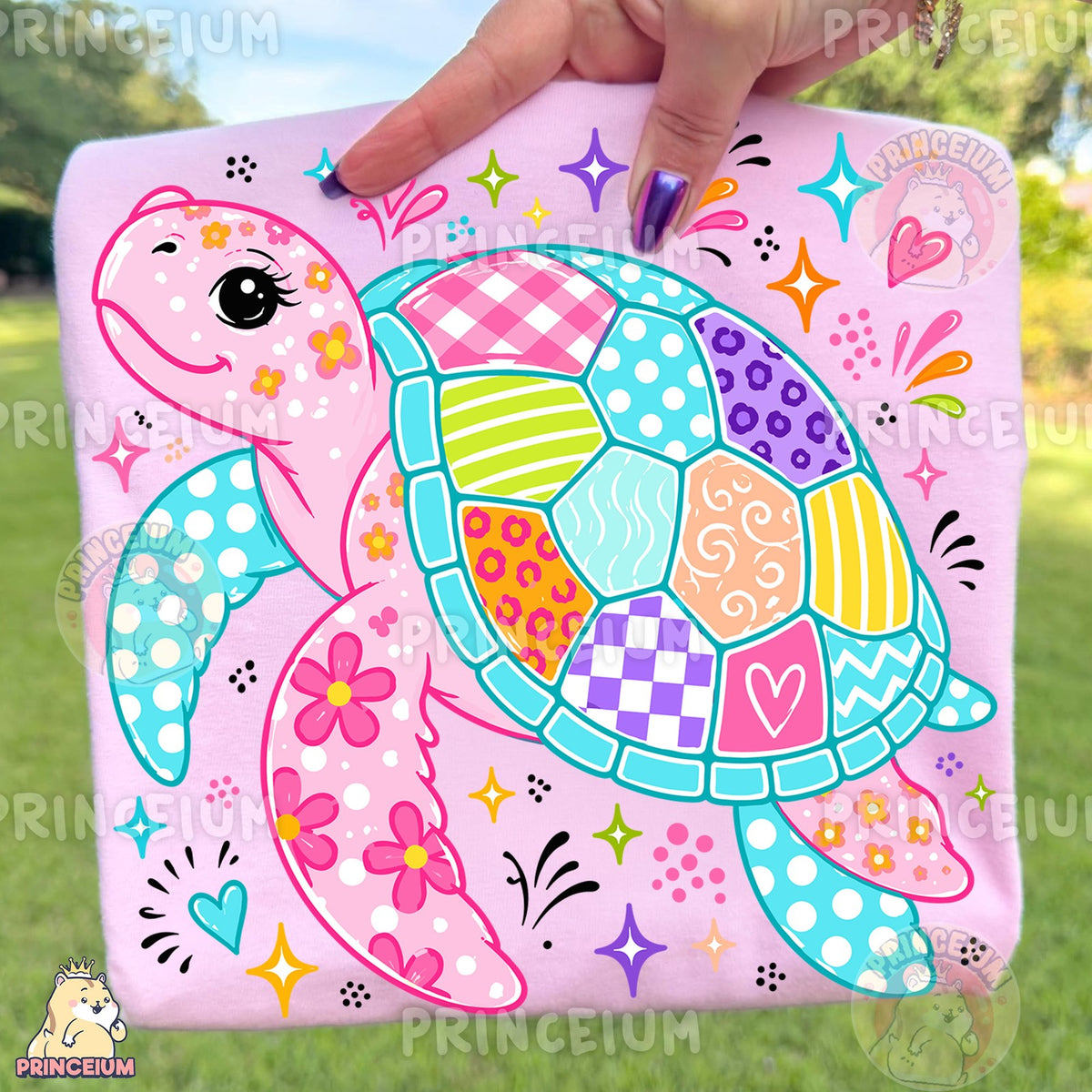 Patchwork Sea Turtle