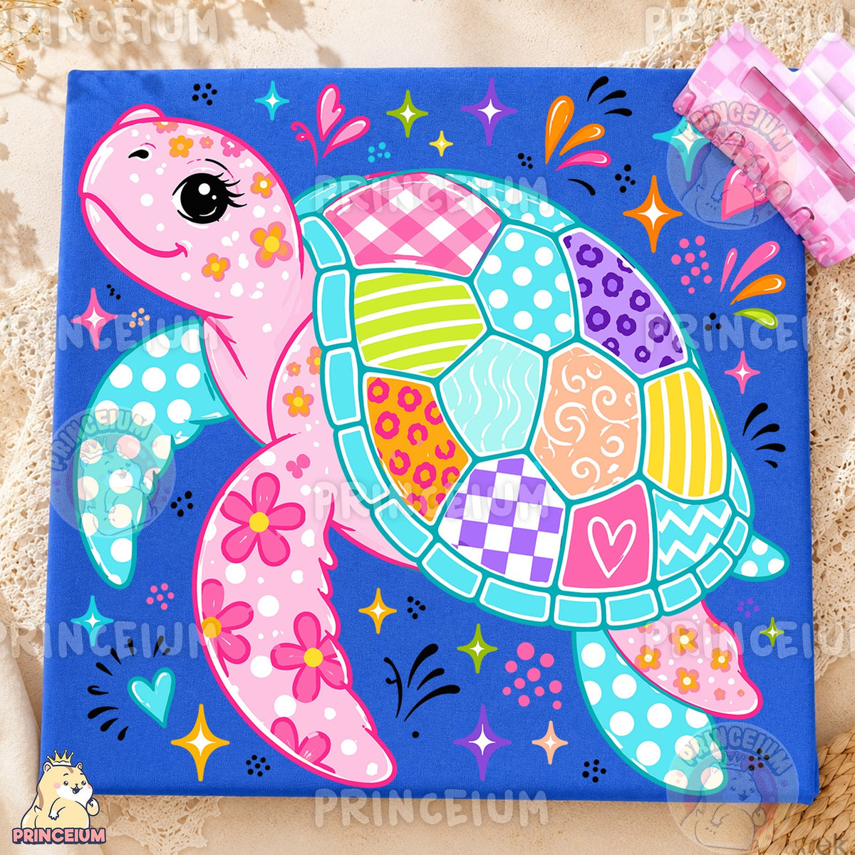 Patchwork Sea Turtle
