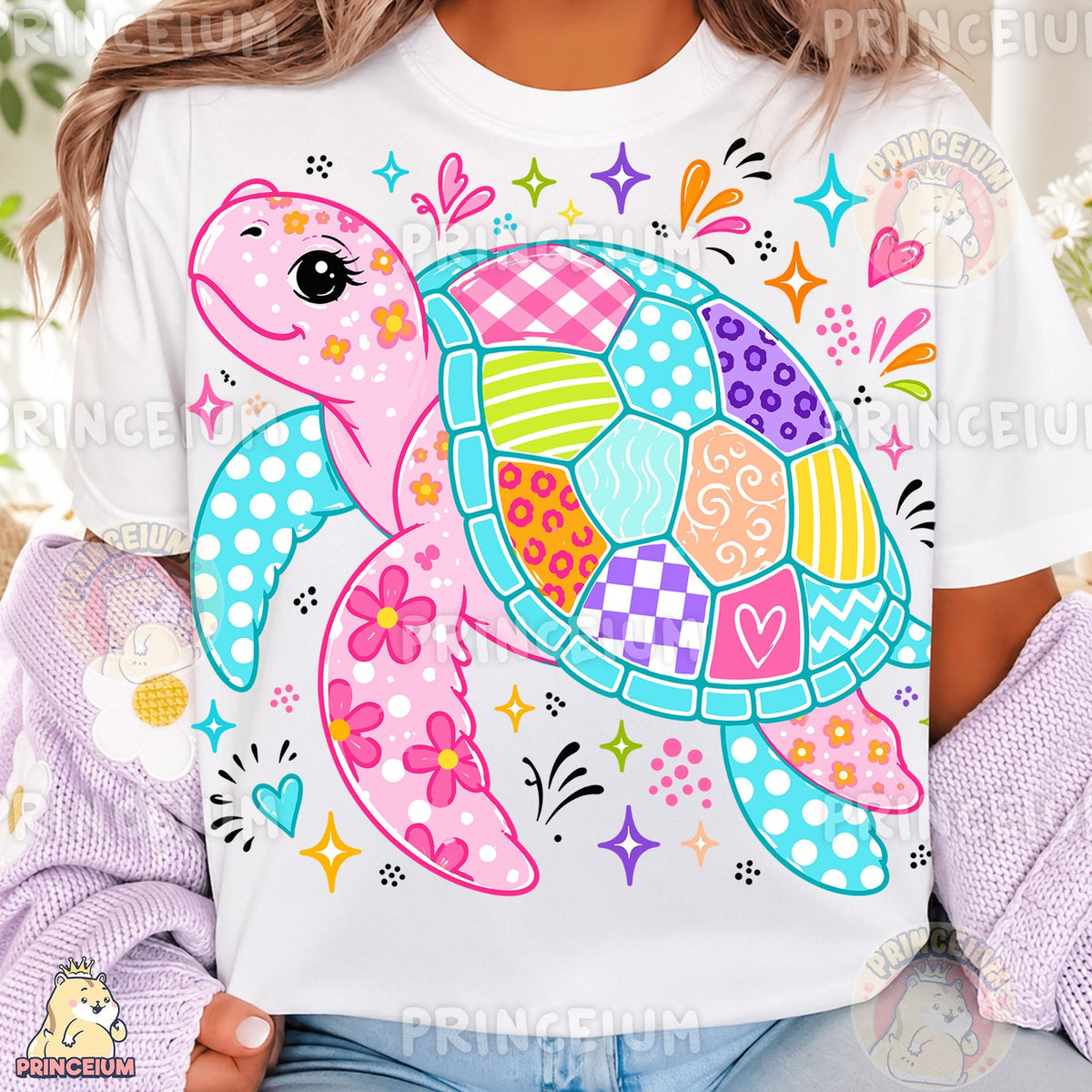 Patchwork Sea Turtle