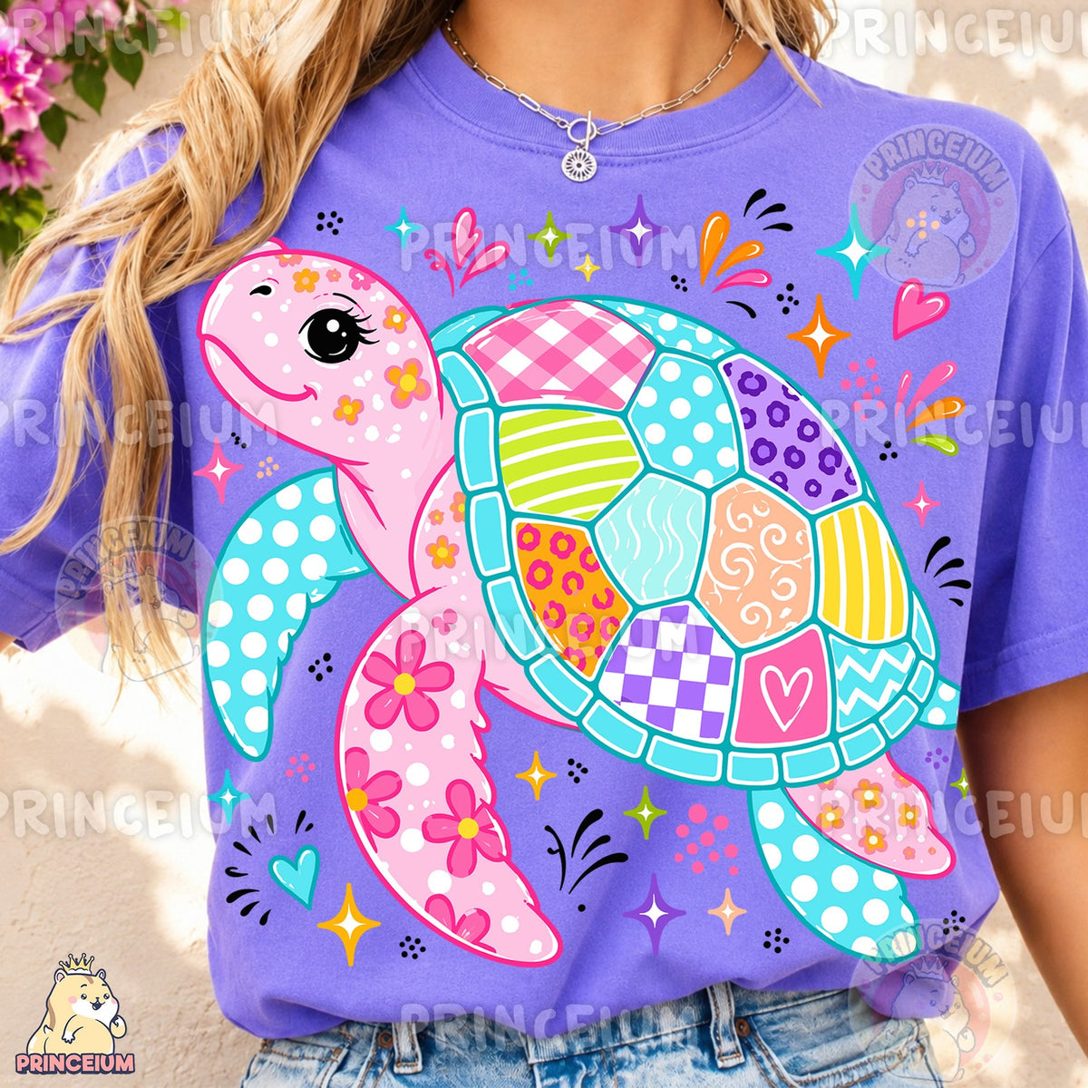 Patchwork Sea Turtle