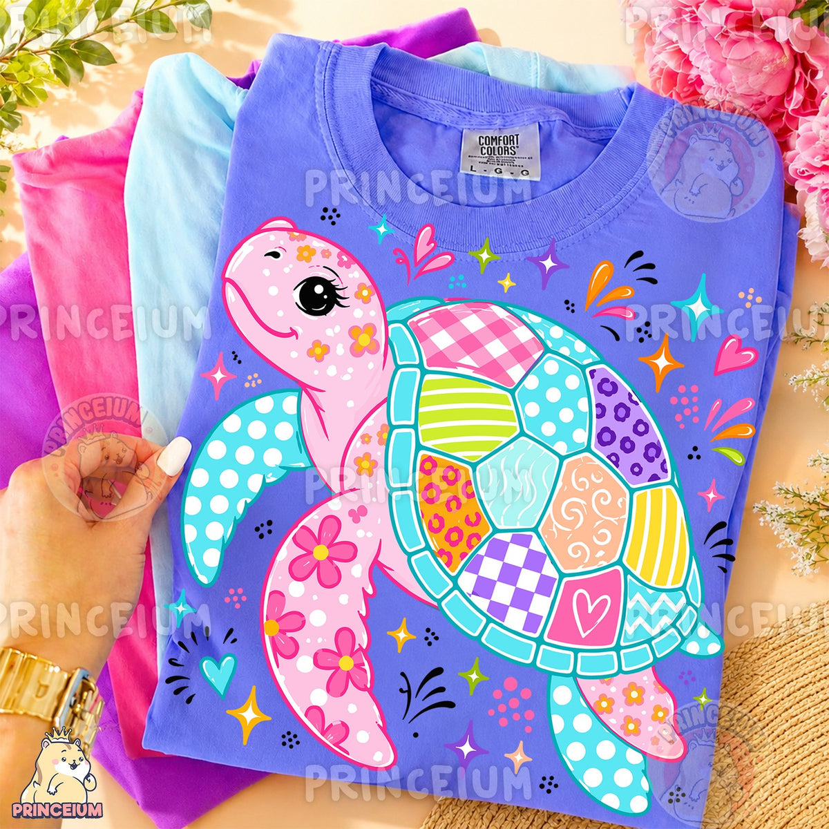 Patchwork Sea Turtle